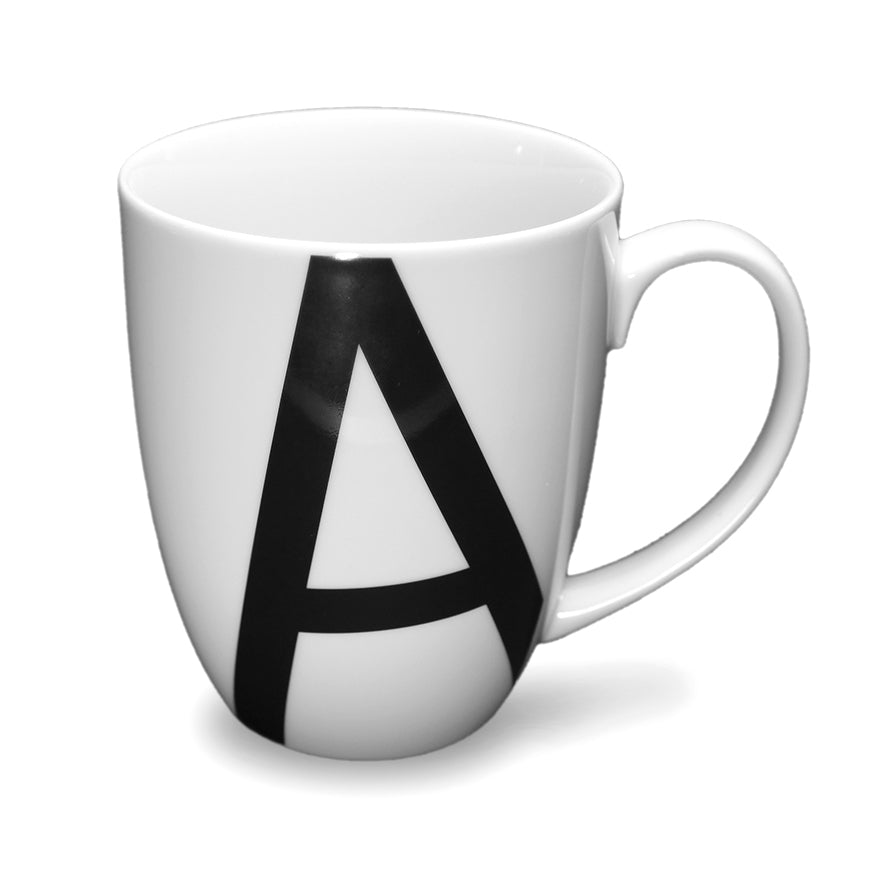 Tasse Buchstaben
